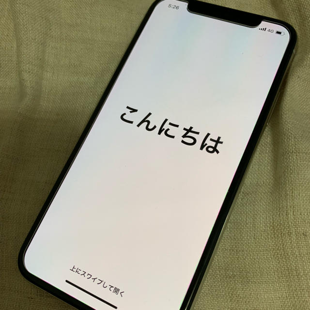 iPhoneX 256GB シルバー SIMフリー-