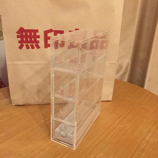 ムジルシリョウヒン(MUJI (無印良品))の無印良品 アクリルケース(小物入れ)