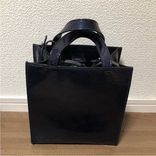 TOMORROWLAND - 数回着用♡トゥモローランド 本革 エナメル トートバッグ
