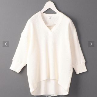 ビューティアンドユースユナイテッドアローズ(BEAUTY&YOUTH UNITED ARROWS)の6 roku THERMAL V NECK 6SLEEVE 3/サーマル(カットソー(長袖/七分))