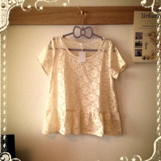 ローリーズファーム(LOWRYS FARM)のラッセルレースPP/OS/S(Tシャツ(半袖/袖なし))