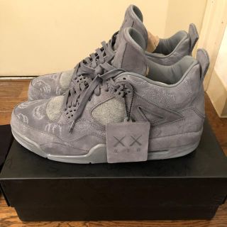 ナイキ(NIKE)のハク様専用 AIR Jordan 4 RETRO KAWS US12(スニーカー)