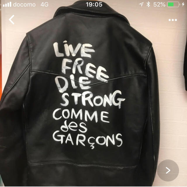 COMME des GARCONS - 専用 ギャルソンルイスレザー38 1の通販 by 