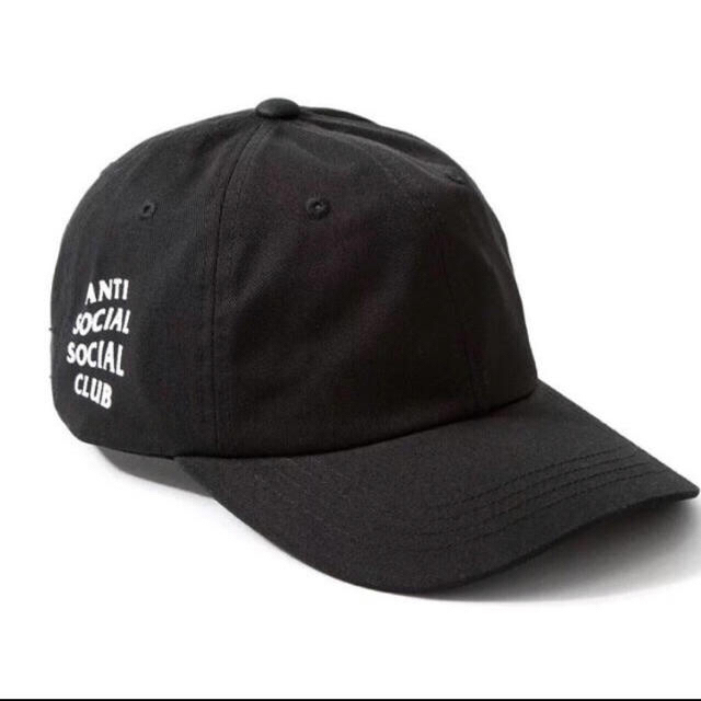 新品未使用 キャップ 黒 anti social social club