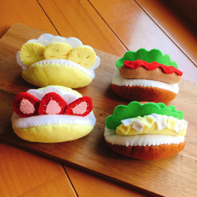 まや様専用 ロールパンセット フェルトままごと おままごと ハンドメイド | フリマアプリ ラクマ