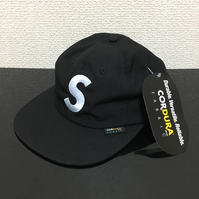 supreme cordura S logo 6-panel black