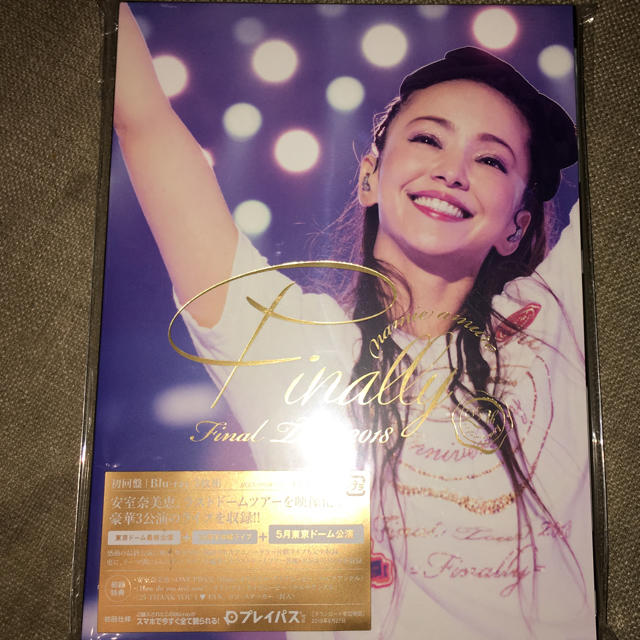 安室奈美恵 finally ブルーレイ 初回盤 東京ドーム エンタメ/ホビーのDVD/ブルーレイ(ミュージック)の商品写真