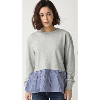 アズールバイマウジー(AZUL by moussy)のアズールバイマウジー  スウェット カットソー 新品未使用(カットソー(長袖/七分))