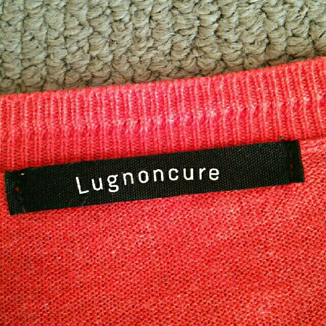 Techichi(テチチ)のLugnoncure（テチチ）のオレンジ色ニット レディースのトップス(ニット/セーター)の商品写真