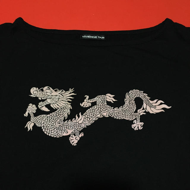VIVIENNE TAM ドラゴン ヴィヴィアンタム カットソー Tシャツ 龍 VIVIENNE TAM ドラゴン ヴィヴィアンタム カットソー Tシャツ 龍
