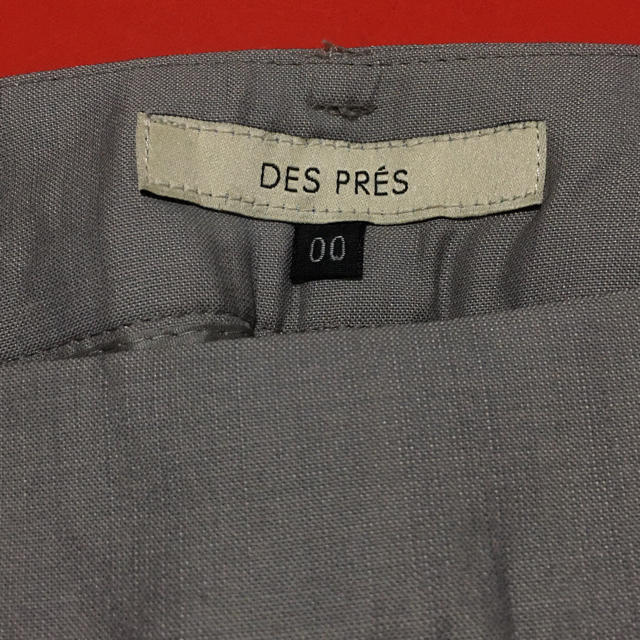 DES PRES(デプレ)のDES PRES クロップドパンツ デプレ スラックス シルク 通勤 レディースのパンツ(クロップドパンツ)の商品写真