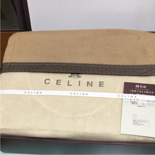 celine - 新品 セリーヌの綿毛布の通販｜ラクマ