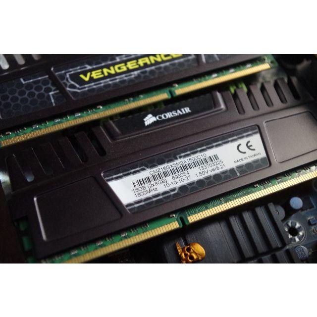 CORSAIR VENGEANCE DDR3（8GB２枚）ヒートシンク付 1