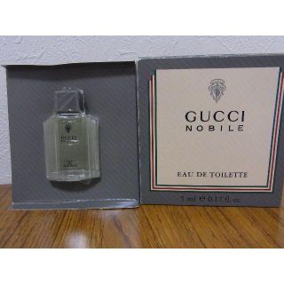 グッチ(Gucci)のグッチ　ノービレ　5ｍｌ(香水(男性用))