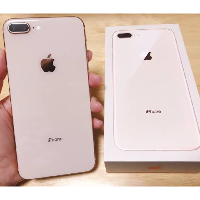 iphone8plus 256gb 美品 SIMフリースマートフォン/携帯電話