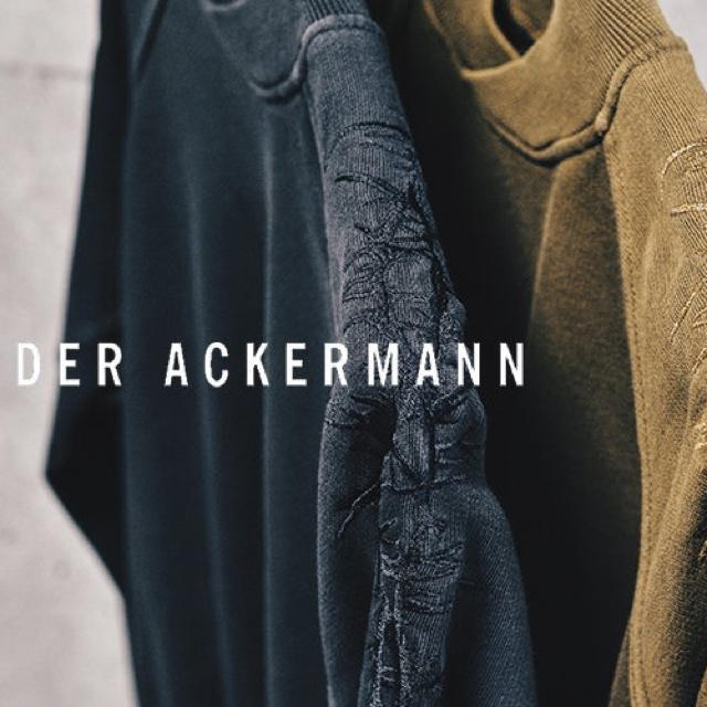 Haider Ackermann(ハイダーアッカーマン)のhaider ackermann 刺繍 スウェット rick owens メンズのトップス(スウェット)の商品写真