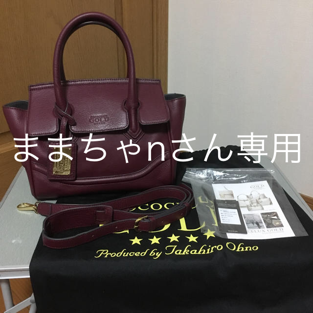 COCOCELUX GOLDの2wayバッグレディース