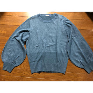 ジーユー(GU)のＧUラメドルマン袖セーター(ニット/セーター)