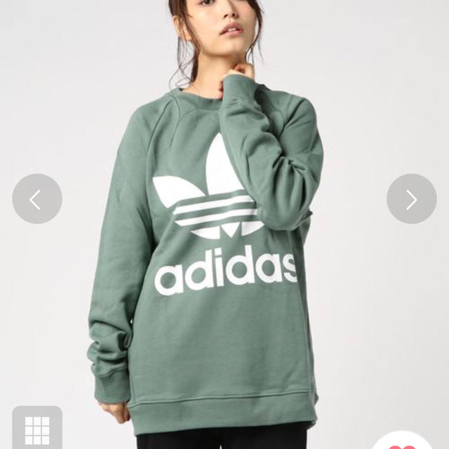 【今期物】VERY掲載 アディダス オーバーサイズスウェット | フリマアプリ ラクマ