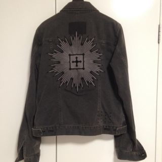 スビ(ksubi)のksubi デニムジャケット 刺繍 rick owens(Gジャン/デニムジャケット)