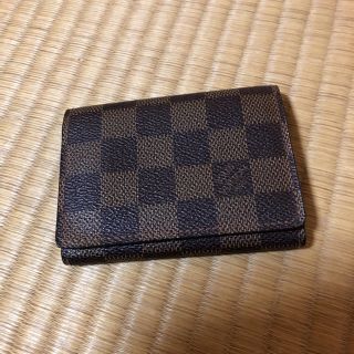 ルイヴィトン(LOUIS VUITTON)のルイヴィトン  カード入れ名刺入れ 中古品(名刺入れ/定期入れ)