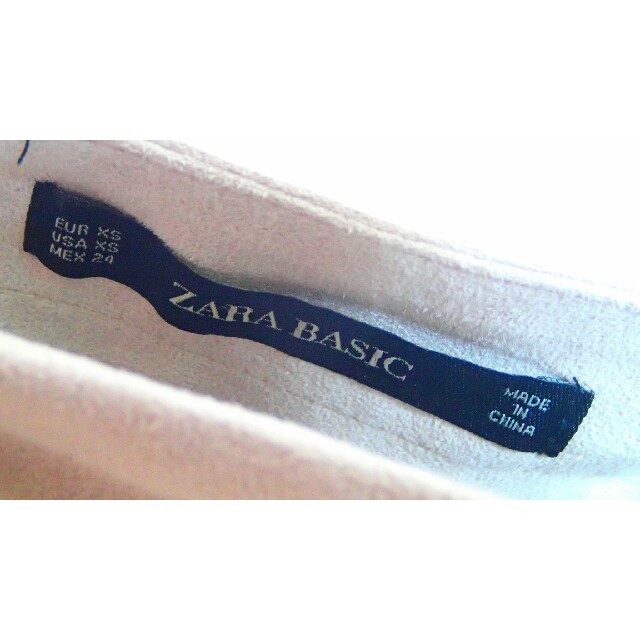 ZARA(ザラ)のzara スカート プリーツスカート 秋 スエード イエロー ベージュ レディースのスカート(ひざ丈スカート)の商品写真
