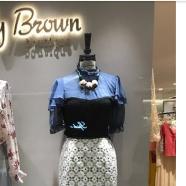 Lily Brown(リリーブラウン)のlily brown ♡ ニットビスチェ ♡ レディースのトップス(ベアトップ/チューブトップ)の商品写真