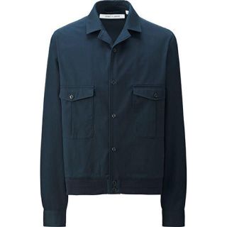 ユニクロ(UNIQLO)のUniqlo  and lemaire　コットンブルゾン(ブルゾン)