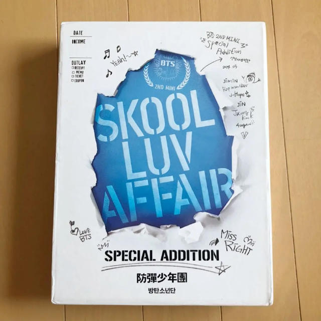 BTS skool luv affair リパケ CD トレカ テヒョン