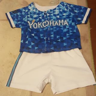 ヨコハマディーエヌエーベイスターズ(横浜DeNAベイスターズ)のヨコハマDeＮAベイスターズ80㎝(Ｔシャツ)