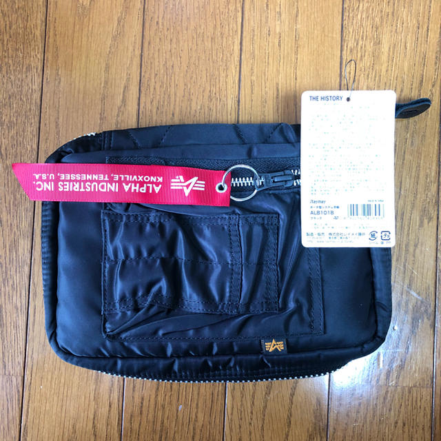 ALPHA INDUSTRIES(アルファインダストリーズ)の未使用 ALPHA INDUSTRIES ポーチ型システム手帳 アルファ メンズのメンズ その他(その他)の商品写真