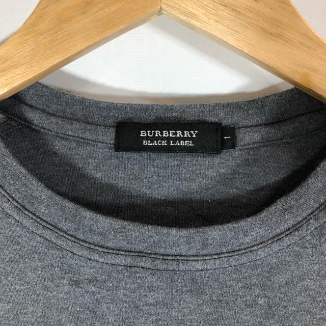 BURBERRY BLACK LABEL(バーバリーブラックレーベル)のBURBERRY BLACK LABEL バーバリー Tシャツ ロゴ チェック レディースのトップス(Tシャツ(半袖/袖なし))の商品写真