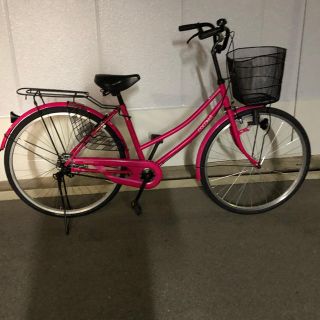 26インチ  ママチャリ  ピンク  お買い得！！(自転車本体)