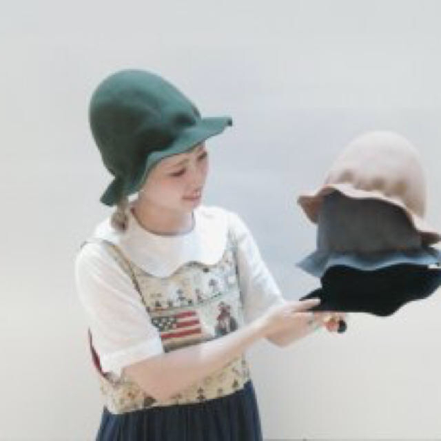 カオリノモリ(カオリノモリ)のカオリノモリ ポエトリーハット レディースの帽子(ハット)の商品写真