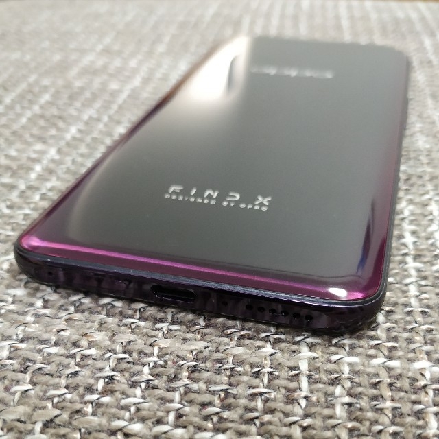 中古美品 Oppo find X 8G 128G 赤 ケースおまけ