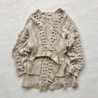 トゥデイフル(TODAYFUL)のtodayful Aran Knit Cardigan アランニットカーディガン(カーディガン)