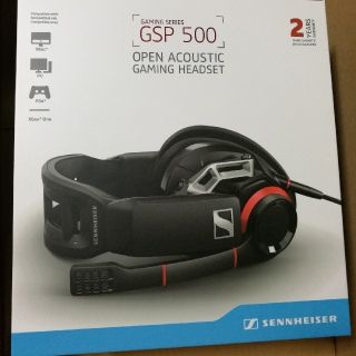 ゼンハイザー(SENNHEISER)のゼンハイザー GSP500 (開放型)ゲーミングヘッドセット(ヘッドフォン/イヤフォン)