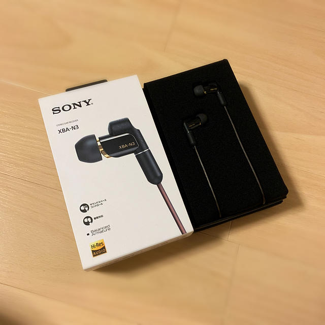 SONY(ソニー)のSONY XBA-N3 スマホ/家電/カメラのオーディオ機器(ヘッドフォン/イヤフォン)の商品写真