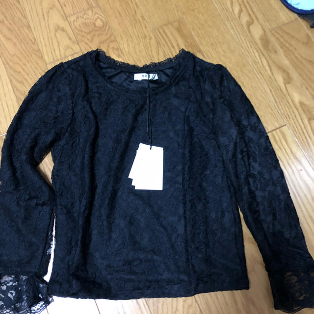 GRL(グレイル)の【新品】レースカットソー レディースのトップス(カットソー(長袖/七分))の商品写真