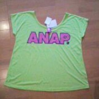 アナップ(ANAP)の◆ANAP◆ロゴチュニックカットソー◆(Tシャツ(半袖/袖なし))