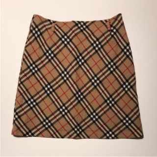 バーバリー(BURBERRY)の【 BURBERRY 】ノバチェック ミニスカート(ミニスカート)