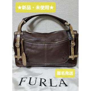 フルラ(Furla)の★FURLA★新品、未使用  本革大きめショルダーバッグ(ショルダーバッグ)