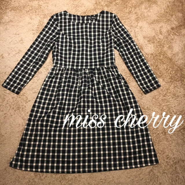 OPAQUE.CLIP(オペークドットクリップ)のmiss cherry チェック ワンピース レディースのワンピース(ひざ丈ワンピース)の商品写真