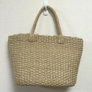 ムジルシリョウヒン(MUJI (無印良品))の無印良品 アバカトートバッグ かごバッグ 生成(かごバッグ/ストローバッグ)