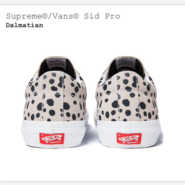 Supreme(シュプリーム)のSupreme/Vans Sid Pro(Dalmatian)x27.0cm メンズの靴/シューズ(スニーカー)の商品写真