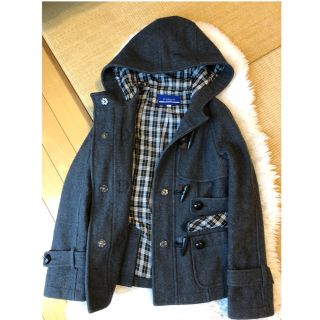 バーバリーブルーレーベル(BURBERRY BLUE LABEL)の美品バーバリーブルーレーベル上質ウールダッフルコート♫(ダッフルコート)