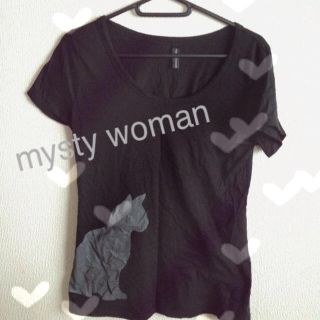 ミスティウーマン(mysty woman)のミスティウーマン♡猫チャンT(Tシャツ(半袖/袖なし))