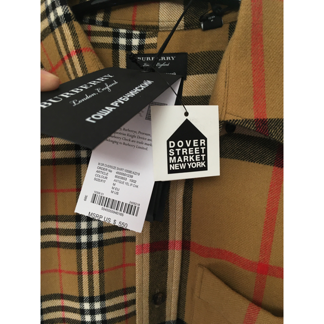 BURBERRY(バーバリー)のgosha rubchinskiy burberry メンズのトップス(シャツ)の商品写真