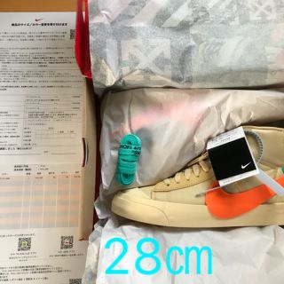 ナイキ(NIKE)の【国内正規品】NIKE blazer off-white ブレザー オフホワイト(スニーカー)