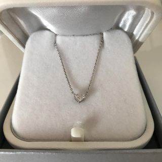 スタージュエリー(STAR JEWELRY)の専用です PT950 ミステリアスハート 0.15ct♡ネックレス(ネックレス)